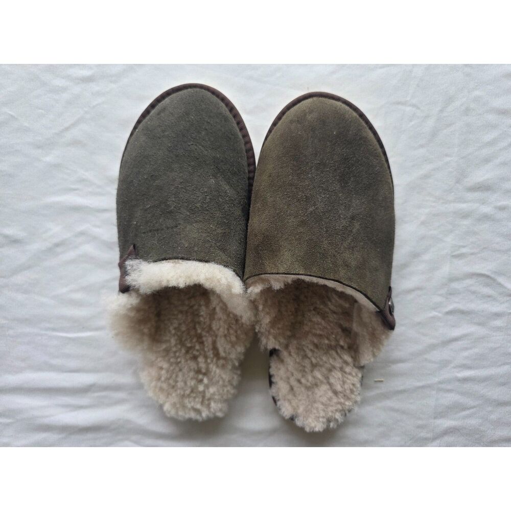 Celtic & Co Pure Sheepskin Suede Mules - Unworn - Mens 8.5/Womens 9.5